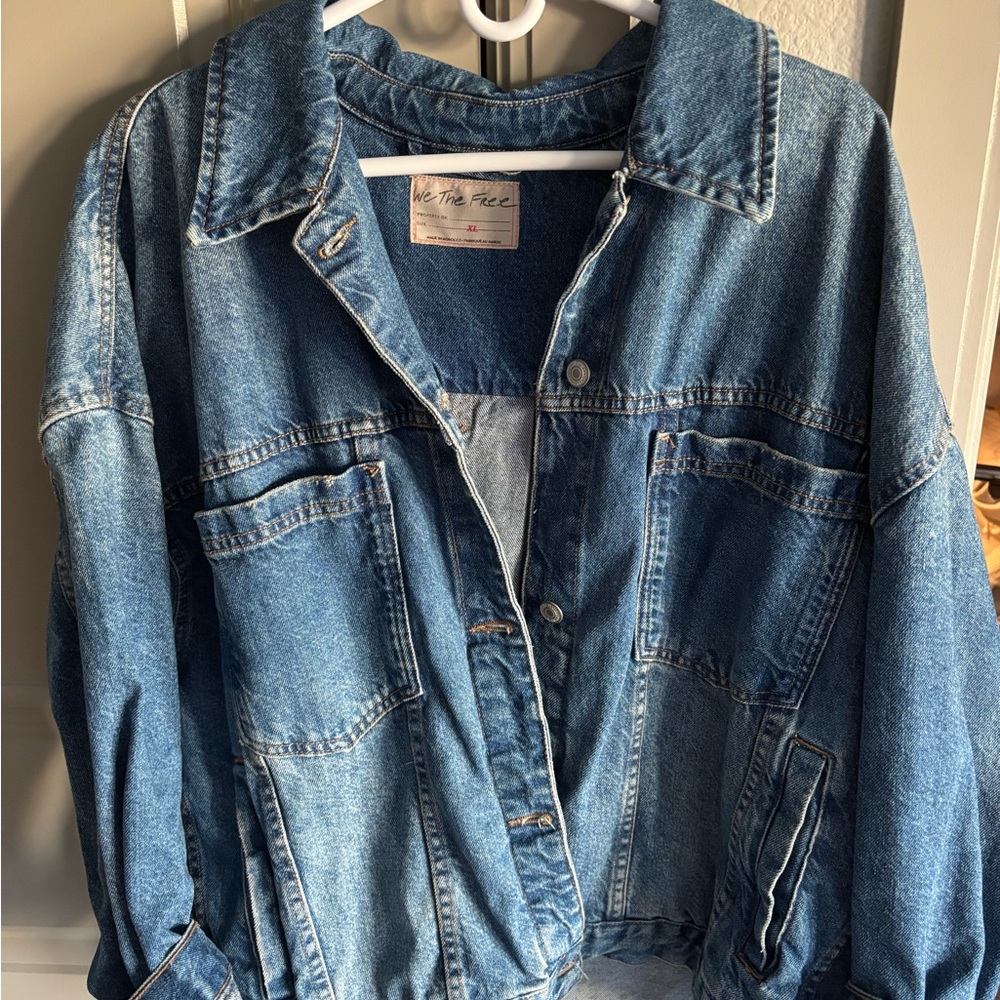 We The Free Classic Blue Jean Jacket